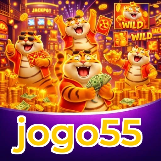 Números do app jogo55 em material de marketing — ilustração, não auditoria